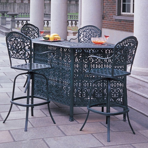 Outdoor Swivel Bar Stool Tuscany Patio Furniture